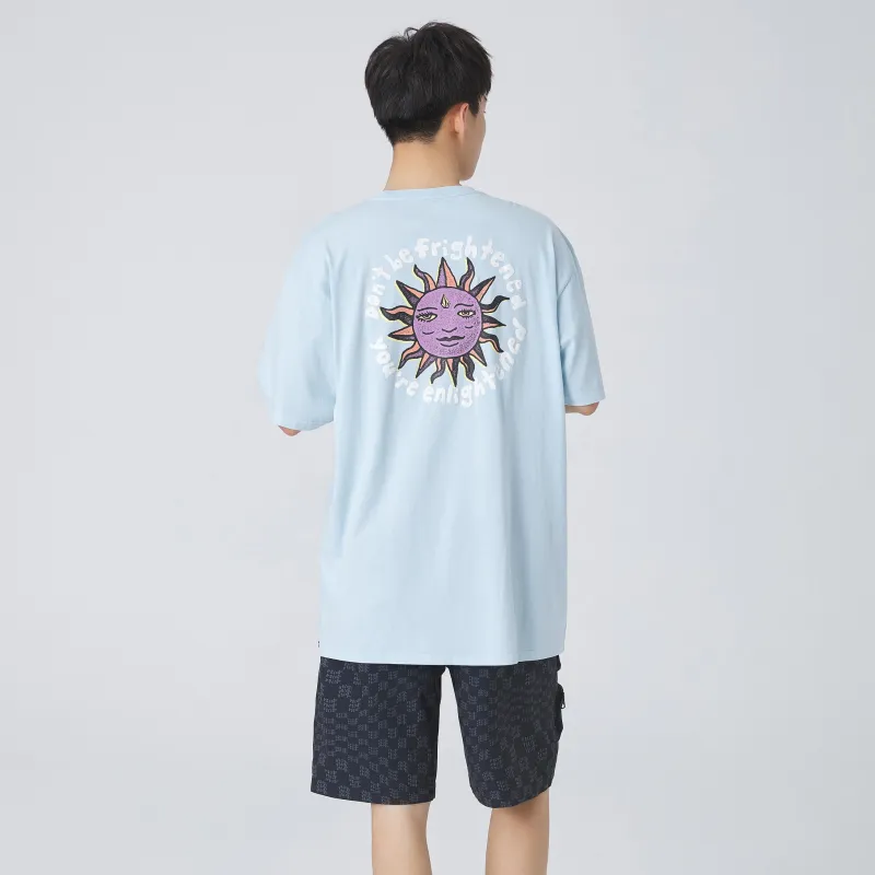 VOLCOM T-Shirts Unisex Blue-3