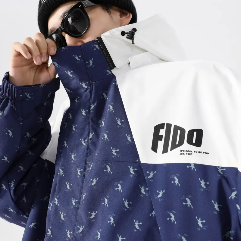FIDO DIDO Windbreaker Jackets Unisex-13