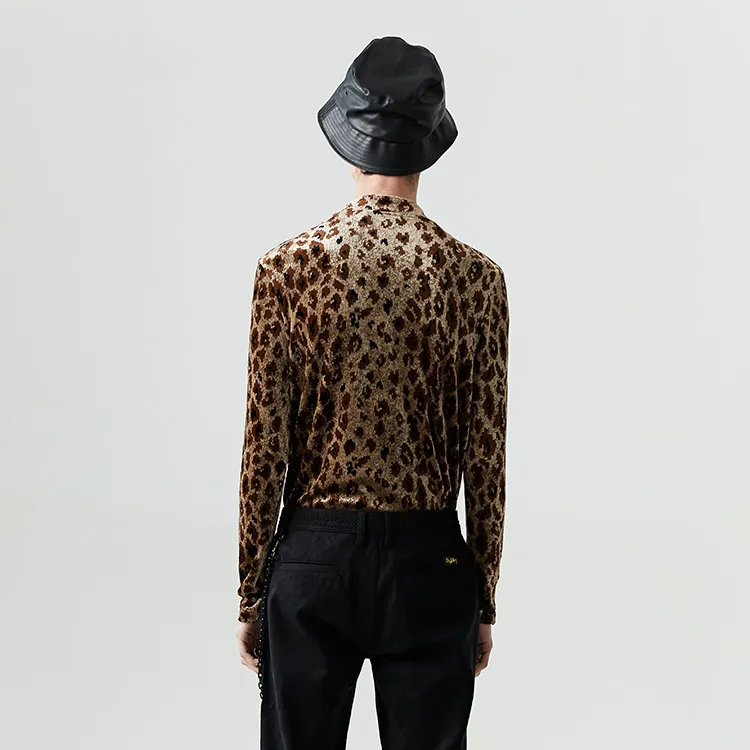 DAVID NAMAN T-Shirt Men's Leopard-2