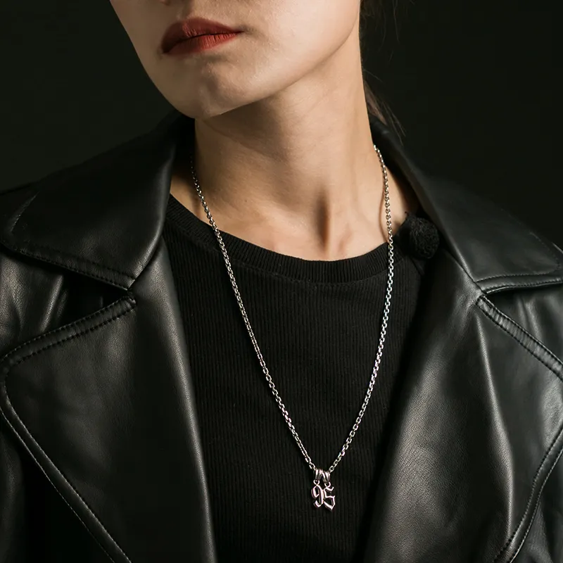 Ruibeila 925 Sterling Silver Necklaces Unisex-22