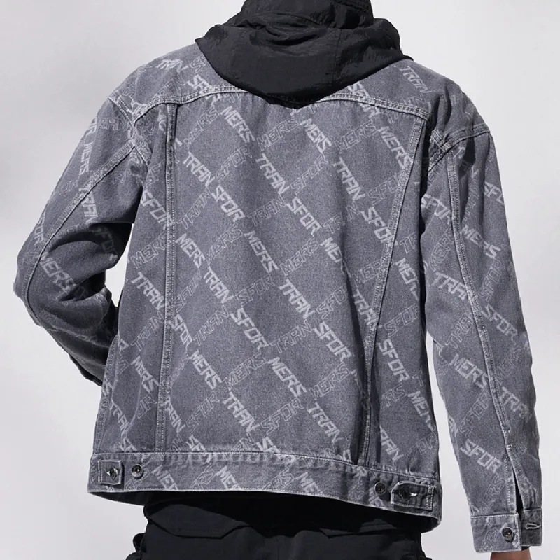 CAT Denim Jackets Unisex Gray-3