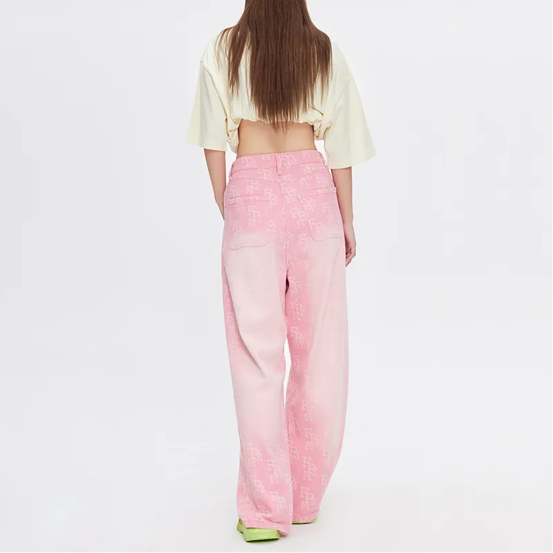 FPMZ Straight Jeans Women's Pink-3
