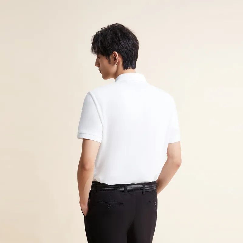 Tommy Hilfiger Polo Shirt Men's White-3