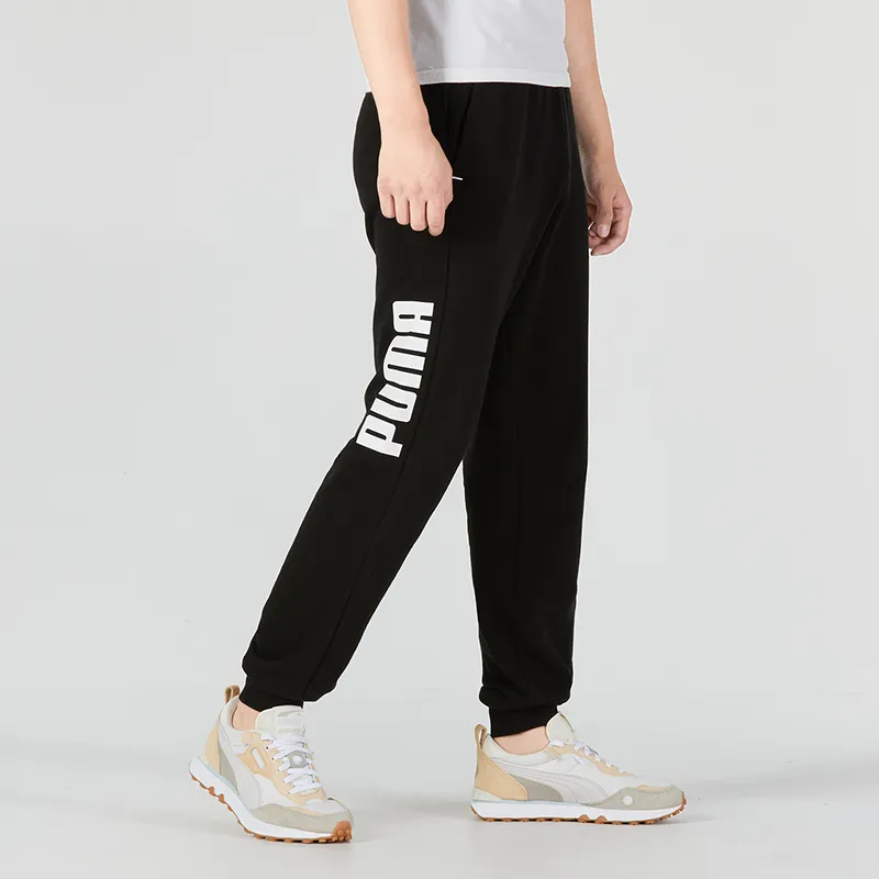 PUMA Knitted Sweatpants Men Black-4