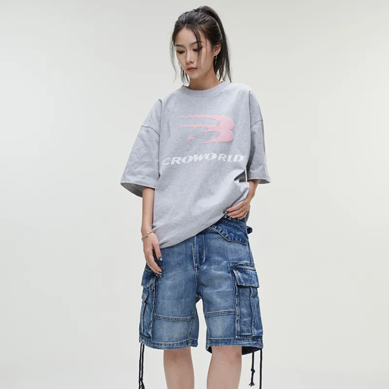 0 CROWORLD T Shirts Unisex-25