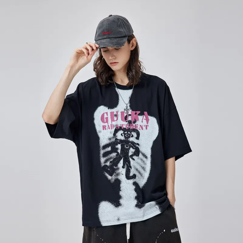 Guuka T Shirts Men Black-5