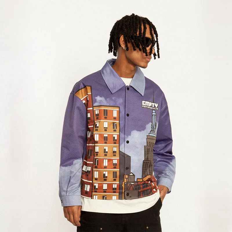 EMPTY REFERENCE Jackets Unisex Blue-2