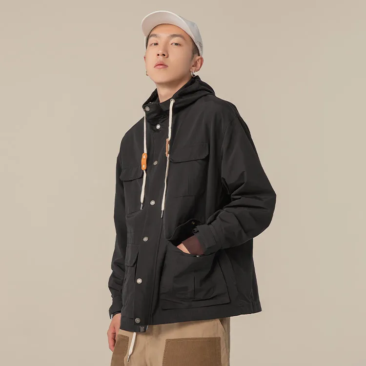 Penfield Loose Fit Jacket Unisex Black-4