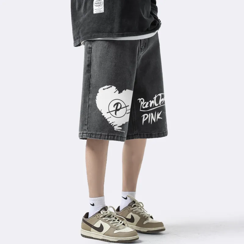 PINK PANTHER Denim Shorts Unisex-7