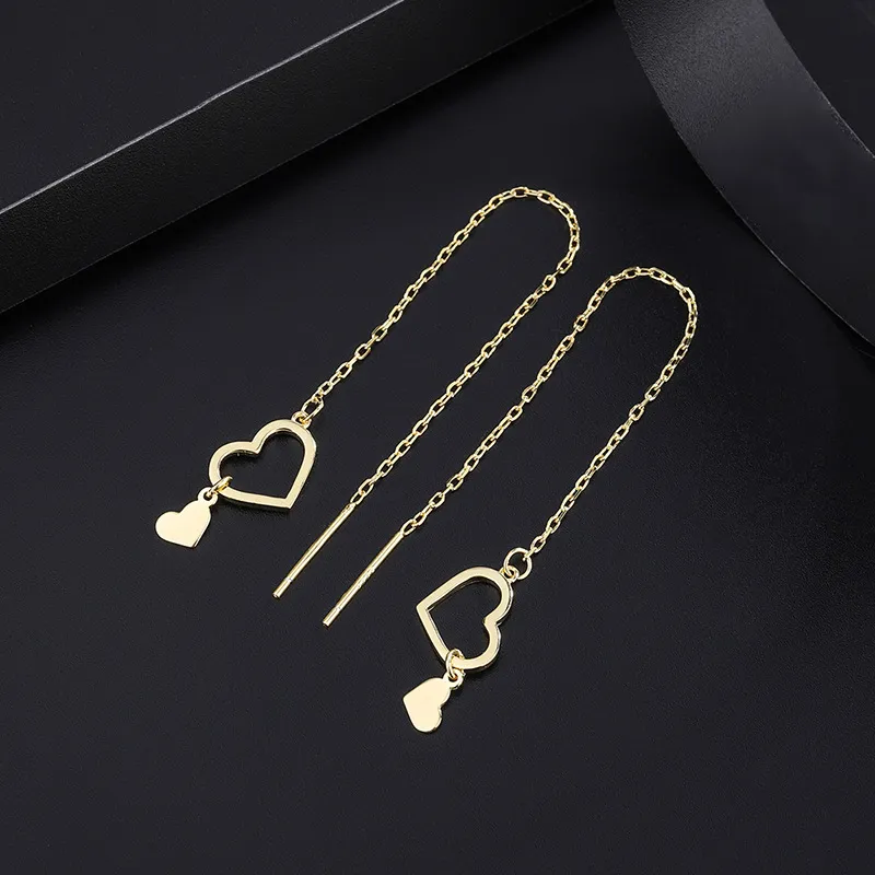 LISM S999 Fine Silver Drop Earrings Women's-4
