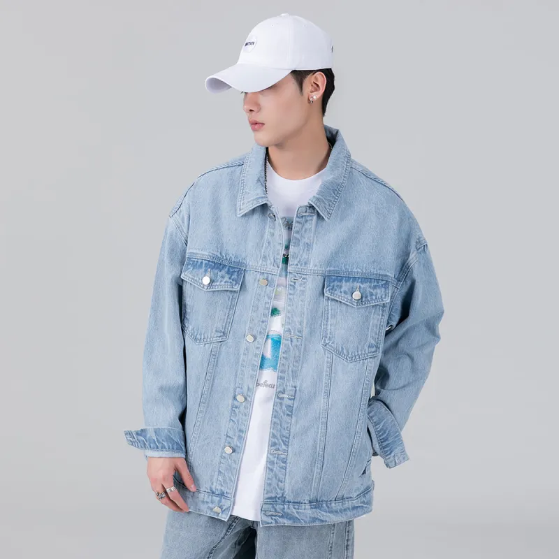JASONWOOD Autumn And Winter Models Denim Jacket Unisex-3
