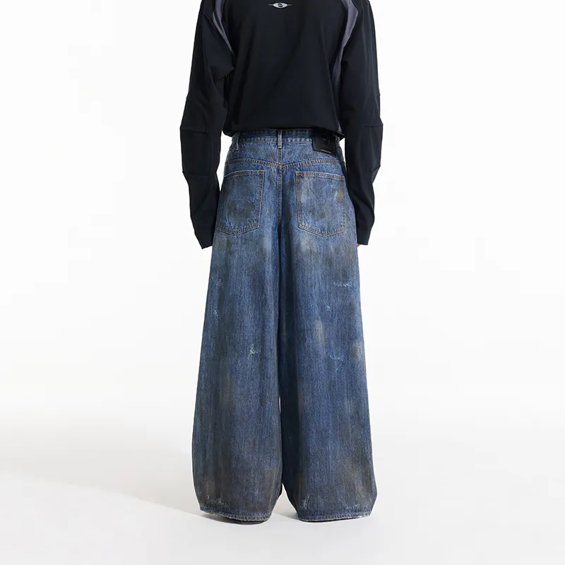 TERRA INCOGNITA Jeans Unisex Washed Blue-3