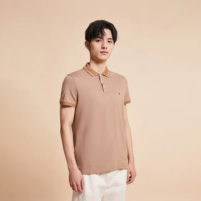 Tommy Hilfiger Polo Shirts Men Khaki GW8-3