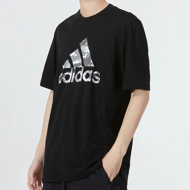 Adidas T Shirts Men Black-3