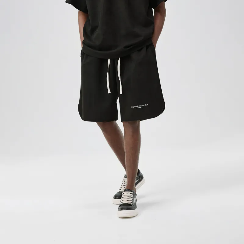 Atry Alphabet Slogan Series Casual Shorts Unisex-3