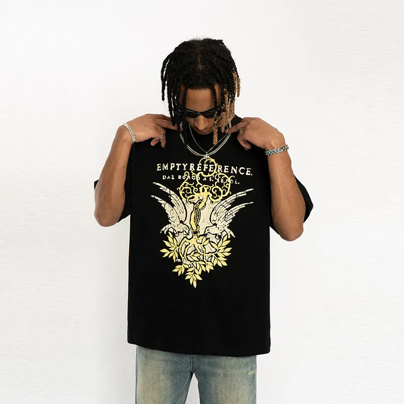 EMPTY REFERENCE T Shirts Unisex Black-4
