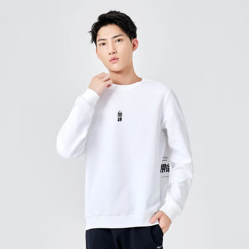 Erke Sweatshirts Men True White-4