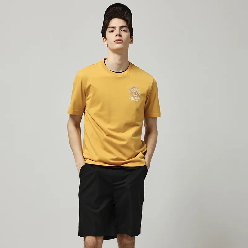 RARE Polo Shirts Men Yellow-3