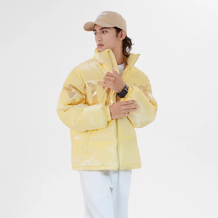 Boy London FW22 Down Jacket Unisex Yellow-2