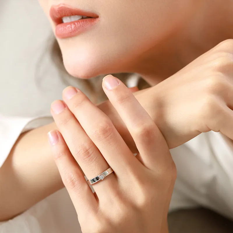 PIARA Rings Unisex Silver-4