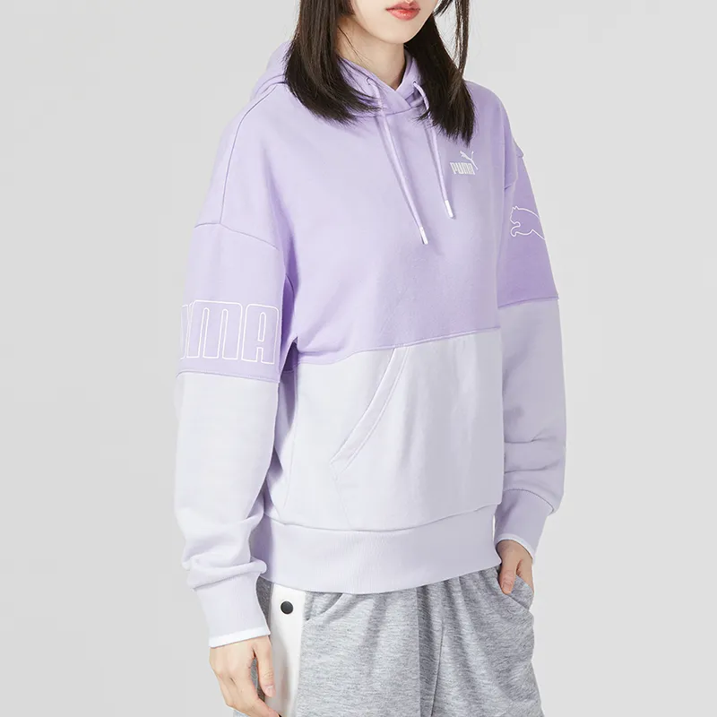 PUMA Sweatshirts Women's Purple-4