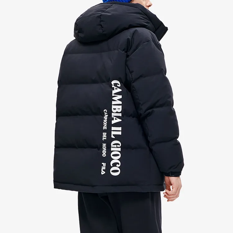 FILA FUSION Down Jacket Men's Jet Black-3