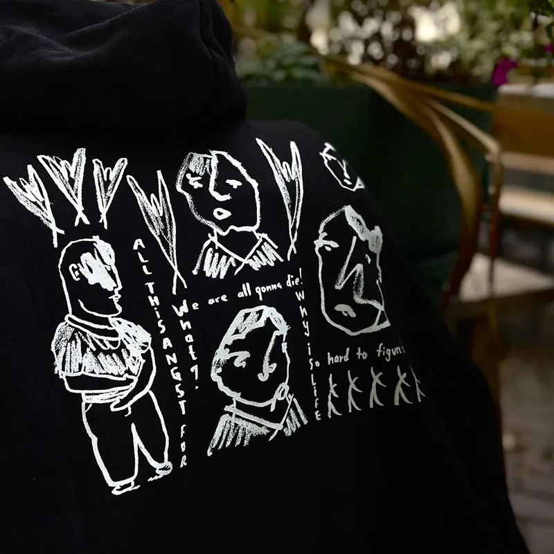 POLAR SKATE CO Sweatshirts Unisex Black-4
