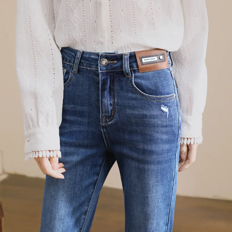 MITUAN Jeans Women's Blue-4