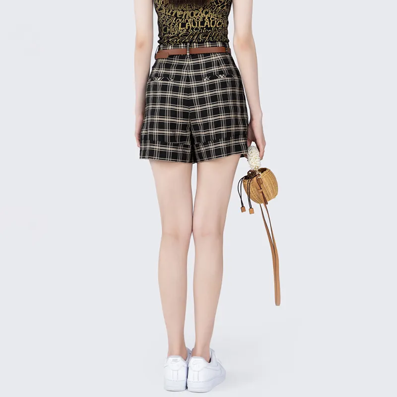 Laurence & Chico Casual Shorts Women's Black Coffee-4