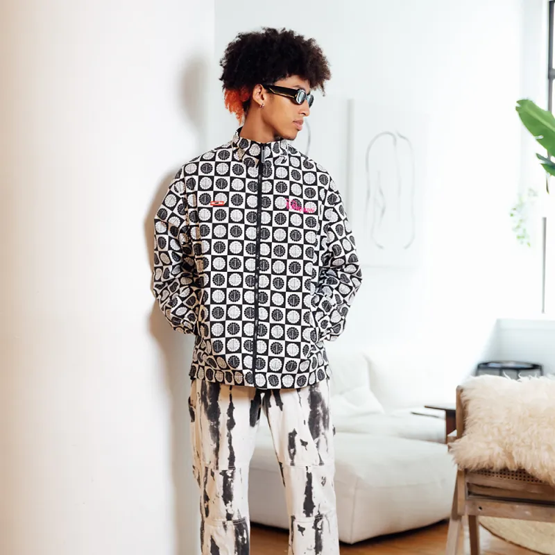 Ron English X SPRAYGROUND Jackets Unisex Silver Gray-4