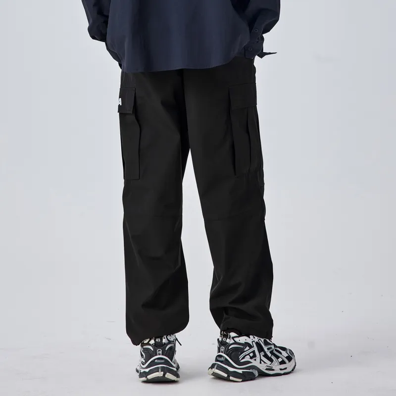 Guuka Cargo Pants Men Black-2