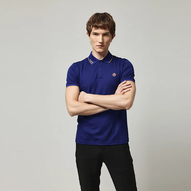 RARE Polo Shirt Men's Royal Blue-3