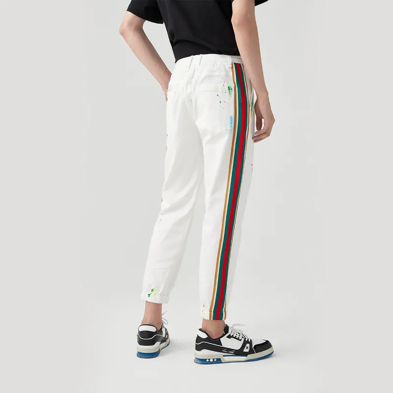 23R+ Jogger Thin Jeans Men's White-6
