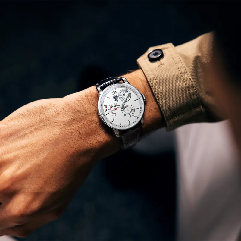LOBINNI L Automatic Mechanical Movement Watch Men's Watches Black Dial-9