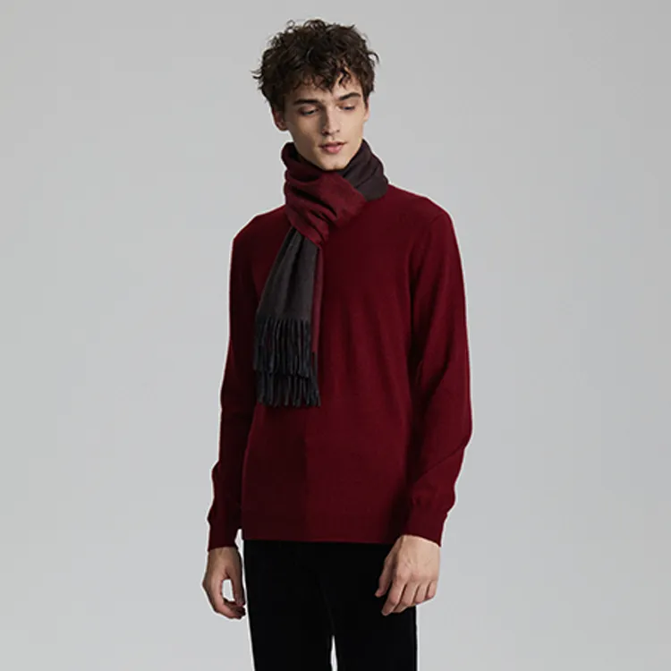 LIU·JO UOMO Cashmere Sweaters Men Dark Red-3