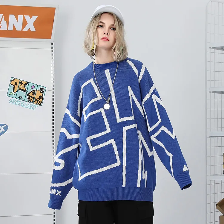 GENANX Sweaters Unisex-10