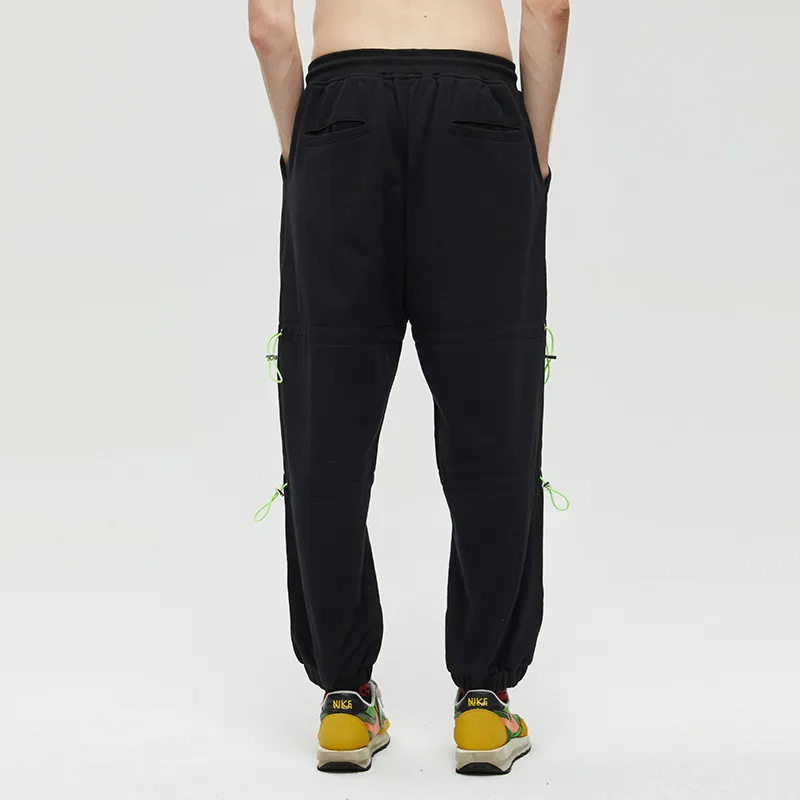 Clubxxhh Jogger Thickened Casual Pants Unisex Black-5