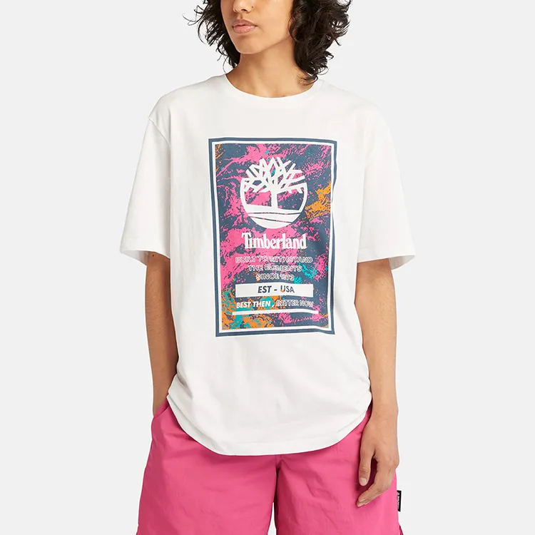 Timberland T Shirts Men White-6