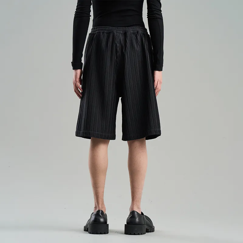 BLIND402 Casual Shorts Men Black-3