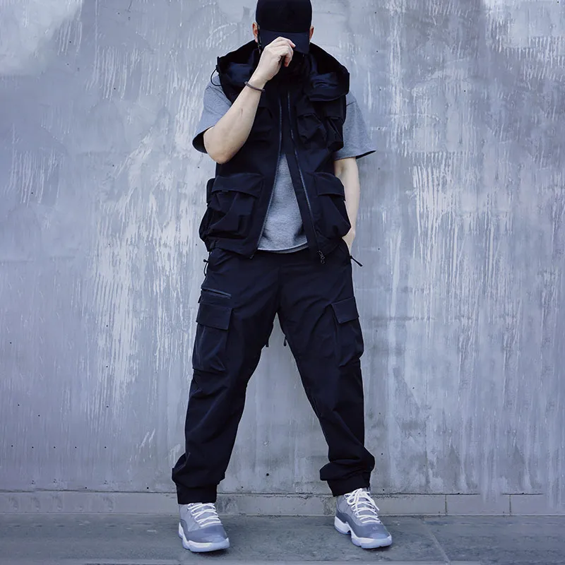 M26D SS22 Cargo Pants Casual Pants Unisex Black-2