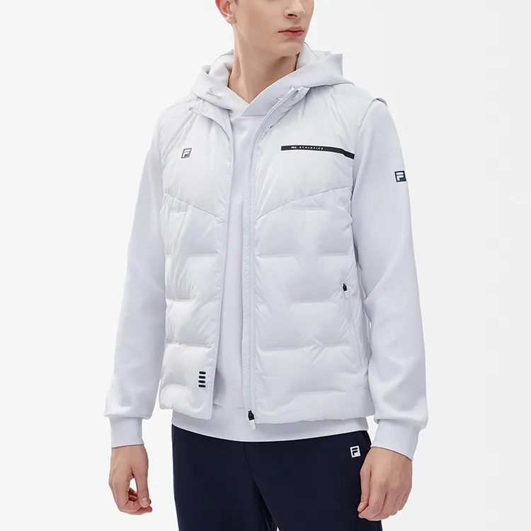 FILA Athletics Vests Men Cool Stone White-2