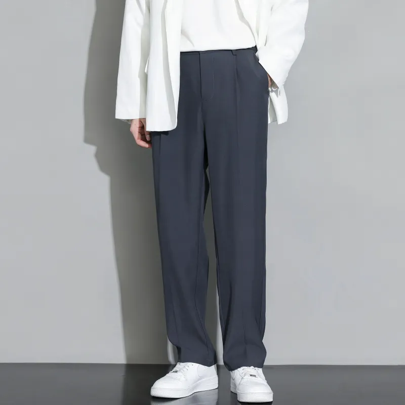 Freamve Straight Casual Pants Unisex-13