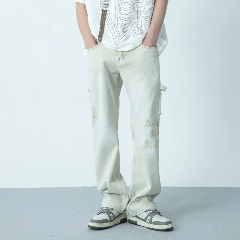 XINYINSU Jeans Unisex-2