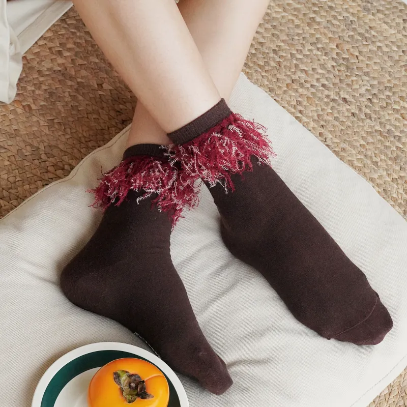TOOCI Unisex Mid Calf Socks-7