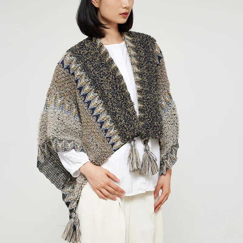 NAME.S Shawls Women's Multicolor Box+Shopping Bag-6