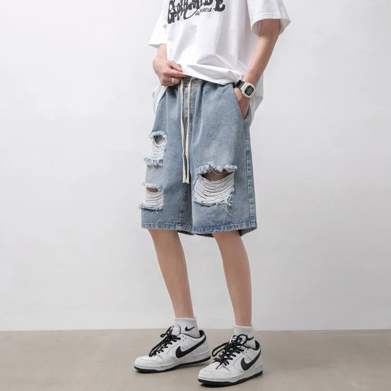 GROOL Denim Shorts Unisex-12