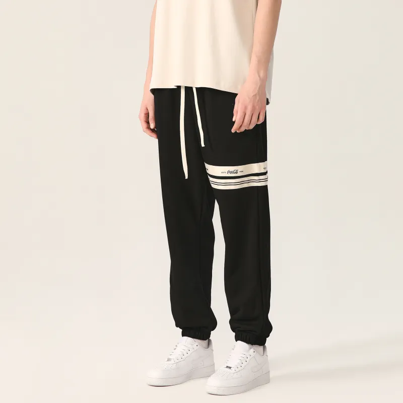 Coca Cola Knitted Sports Pants Unisex-4