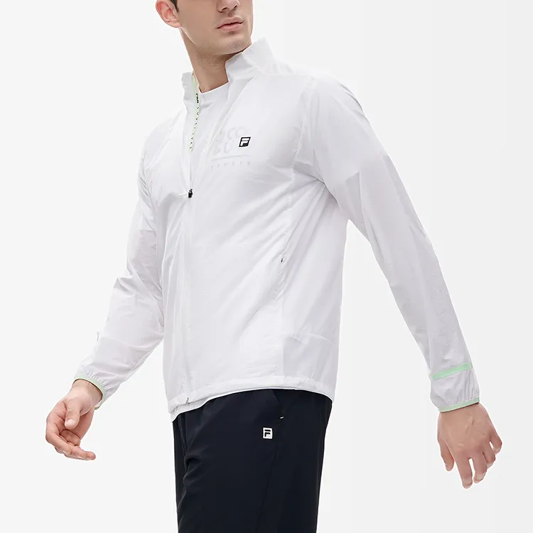 FILA Jackets Men Jade White-4