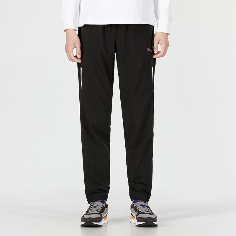 PUMA ESS Knitted Sports Pants Men's Black-3
