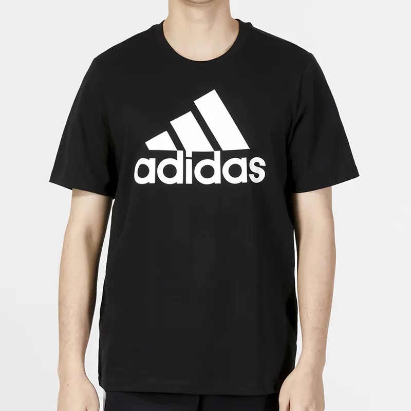 Adidas ESSENTIALS T Shirt Men's Black-2